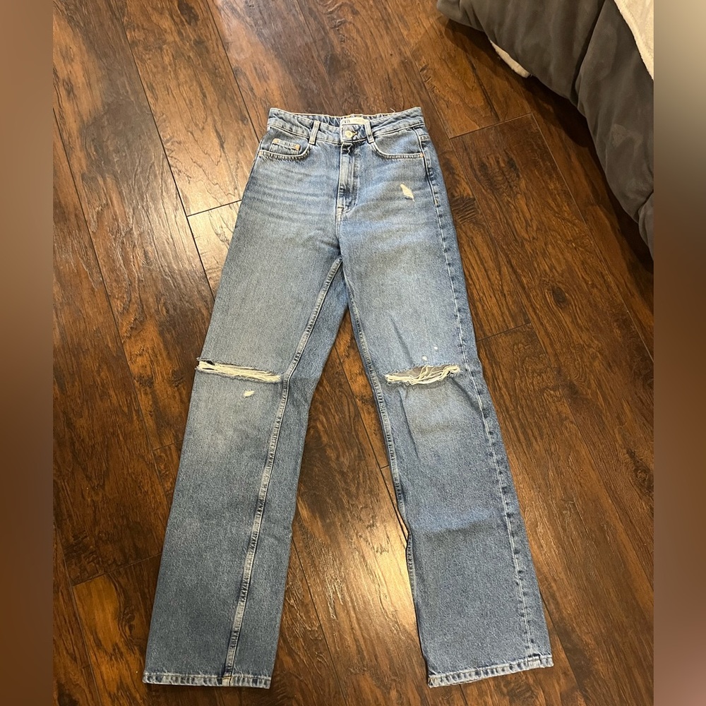 Wide leg Zara jeans